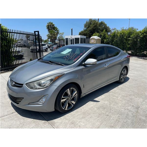 HYUN ELANTRA 2015 T-REPO-SMOG-2 DAYS