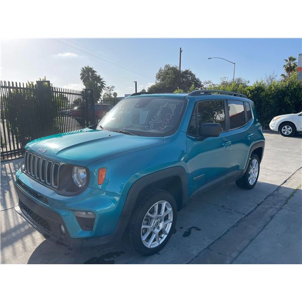 JEEP RENEGADE 2022 O/S TITLE 2 DAYS