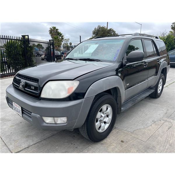 TOYT 4RUNNER 2003 T-REPO-SMOG-2 DAYS