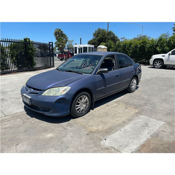 HOND CIVIC 2005 APP  DUP/T-DON