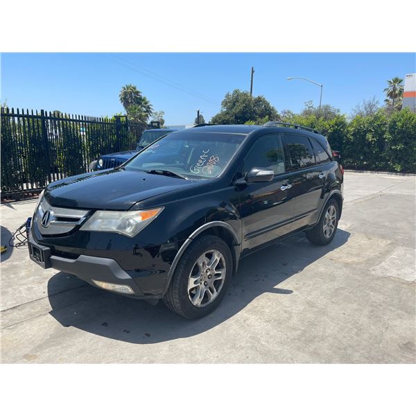 ACUR MDX 2008 APP DUP/T -