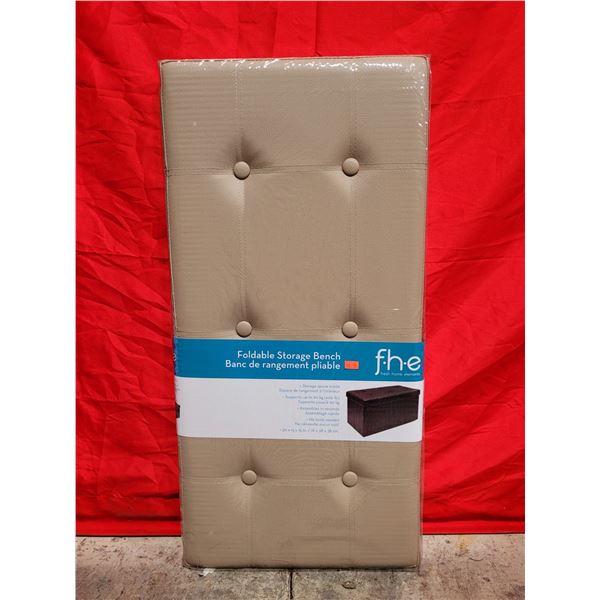 New FHE Foldable Storage Bench