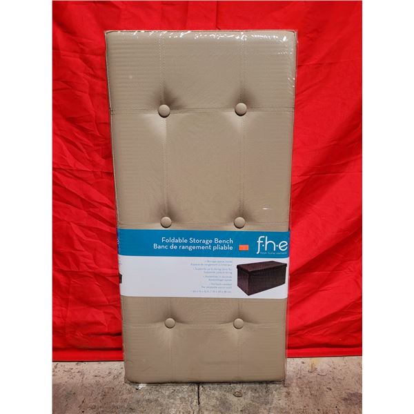 New FHE Foldable Storage Bench
