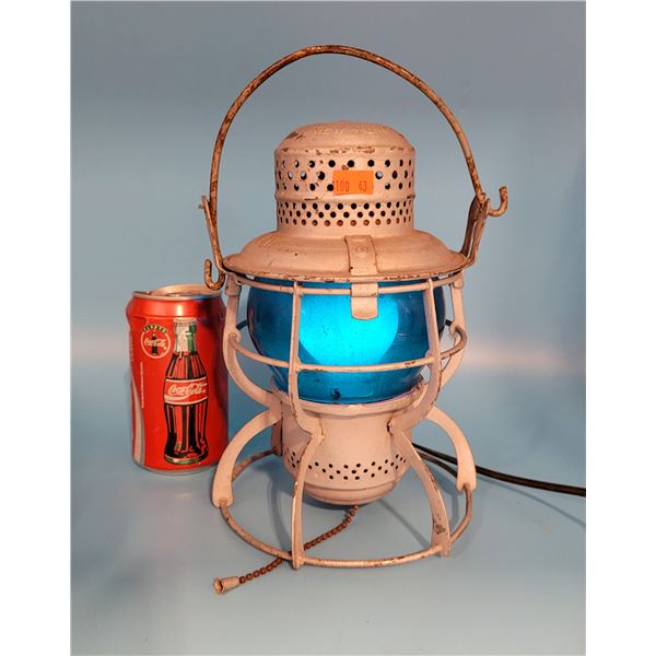 GNRY New York Railroad Lantern Lamp  (Tested & Working)