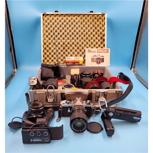 VTG Pentax Film Camera and Lenses