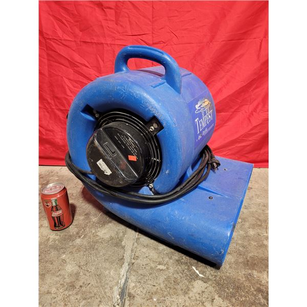 Large Blue Tempest Dry Air Mover