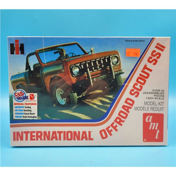 Sealed AMT International Offroad Scout SS II 1:25 Scale Model Kit