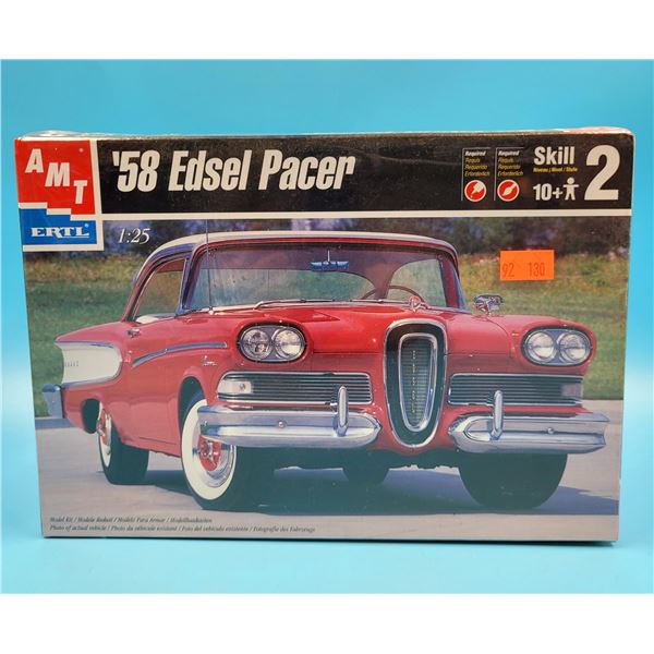 Sealed AMT ERTL '58 Edsel Pacer 1:25 Scale Model Kit