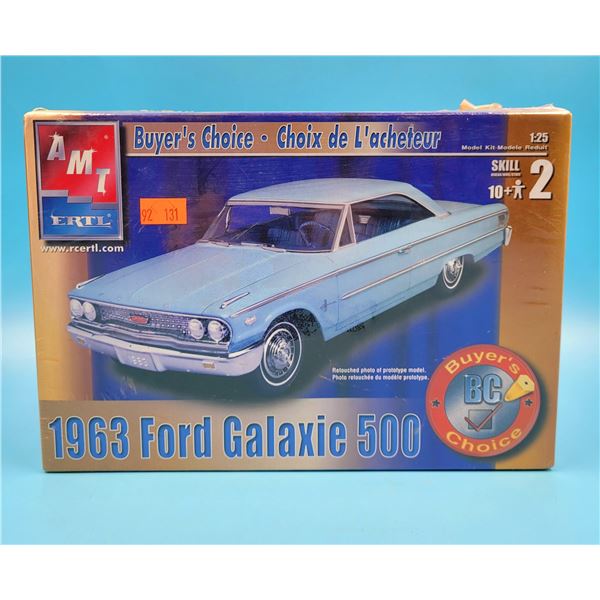 Sealed AMT ERTL 1963 Ford Galaxie 500 Model Kit