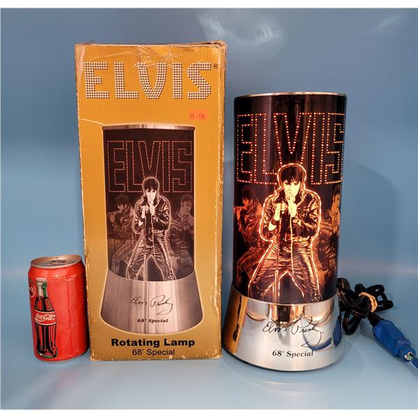 Elvis Presley 68 Special Rotating Lamp