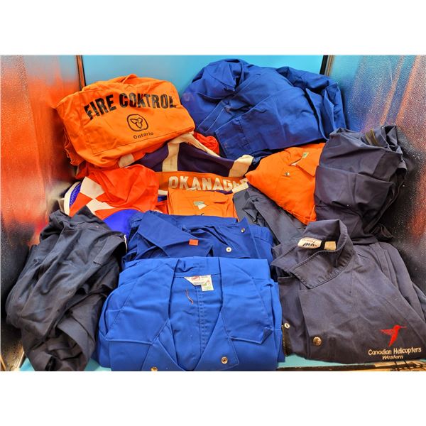 12 Jumpsuits/Coveralls & 6 Bags