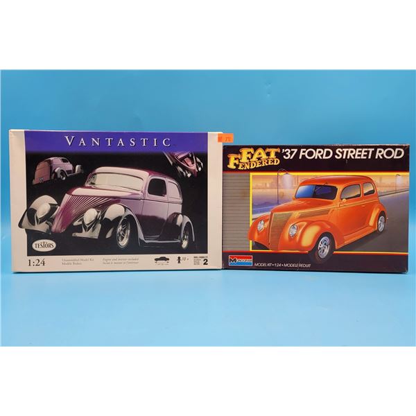 Unbuilt Vantastic 1:24 Model Kit & '37 Street Rod 1:24 Model Kit