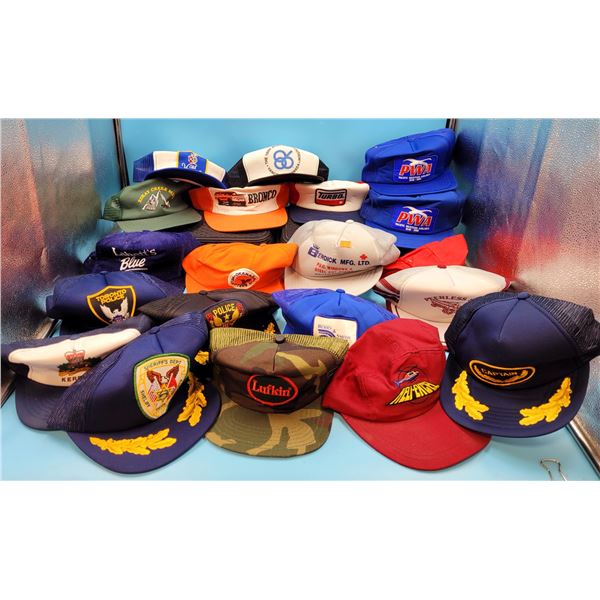 Lot of Assorted Trucker's Hats