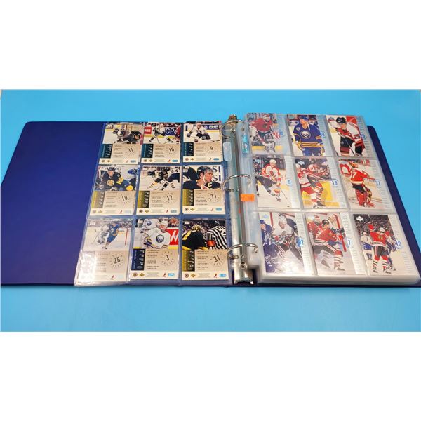 Binder of Assorted Hockey Cards
