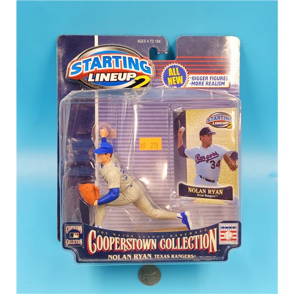 Starting Lineup 2 Nolan Ryan Texas Rangers Action Figure