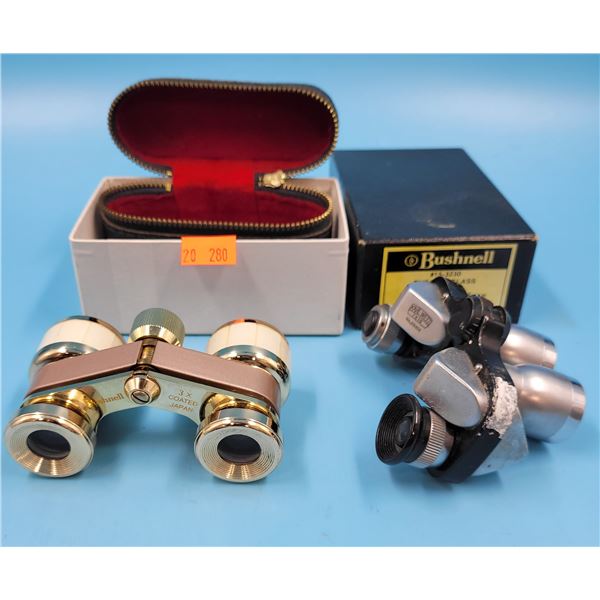 Bushnell Binoculars Made in Japan & Karl Weiz Binoculars