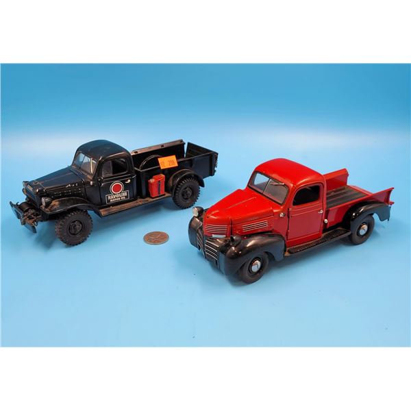 '41 Dodge Pickup & '46 Dodge Power Wagon Diecast Models