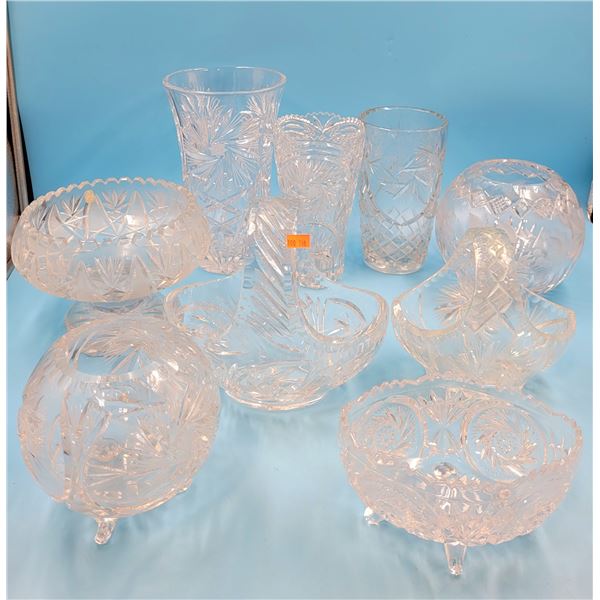 Lot Of Crystal Glassware