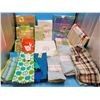 Image 1 : New Tea Towels, Table Cloths & Towel Lot