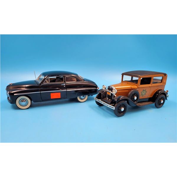 2 Diecast Cars (Mercury & Ford)