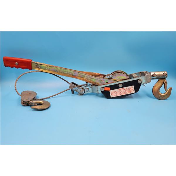 Hand Power Puller Winch