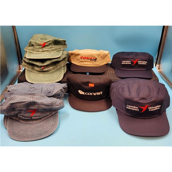 Lot of NOS Canadian Helicopter Caps