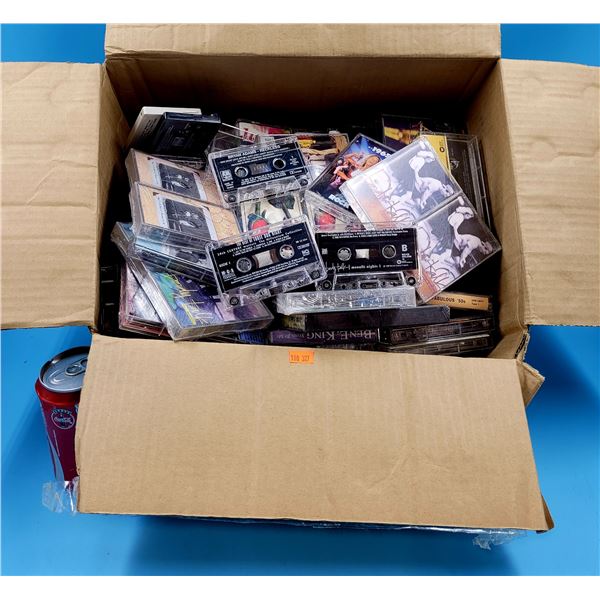 Lot of Assorted Cassette Tapes