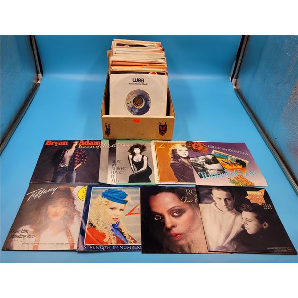 Lot of Assorted 45 RPM Records