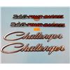 Image 1 : 340 Four Barrel & Challenger Dodge Emblems