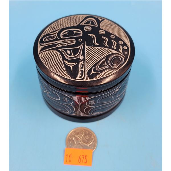 VTG First Nations Pearlite Trinket Box