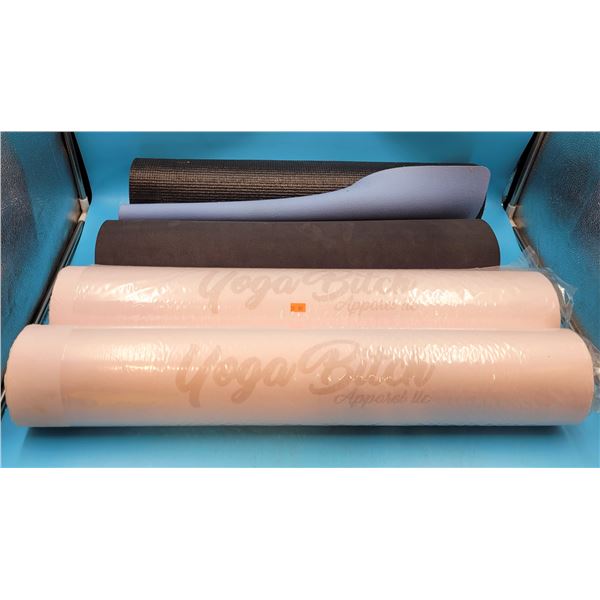 Lot Of Yoga Mats Including Yoga Bitch