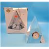 Image 1 : ShannoN Pyramid Crystal Clock By GODINGER