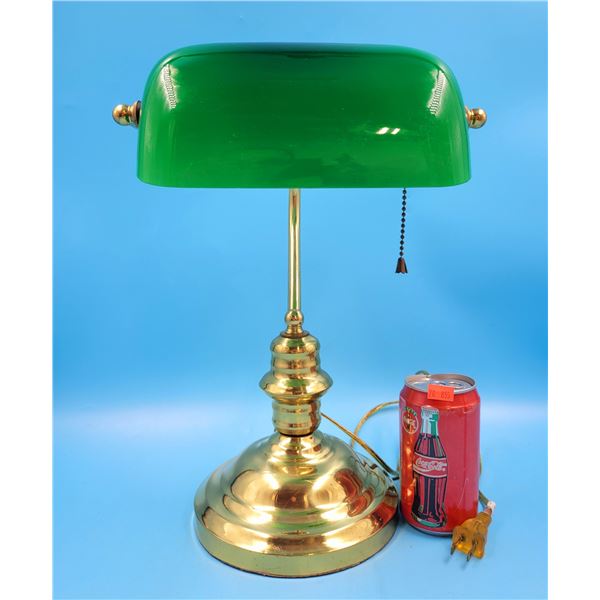 VTG Green Bankers Desk Light