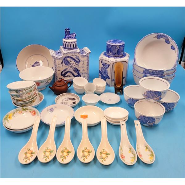 Assorted Asian Dishes