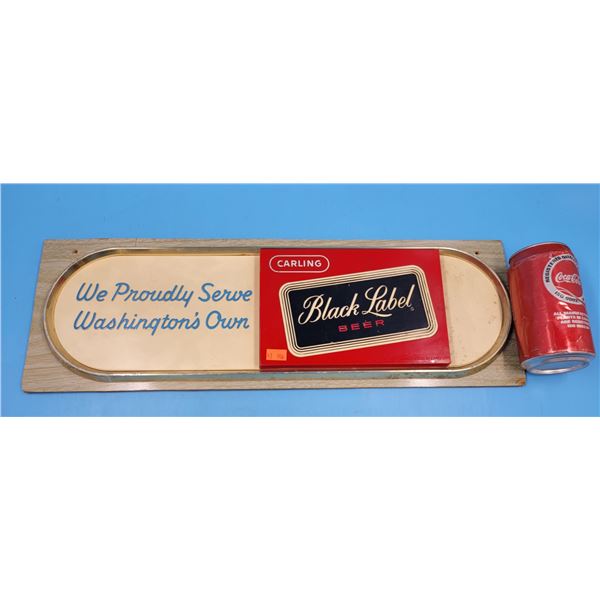 Carling Black Label Beer Advertising Sign