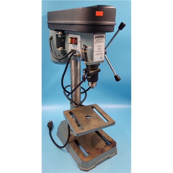 Samona 8" 5-Speed Mini Drill Press