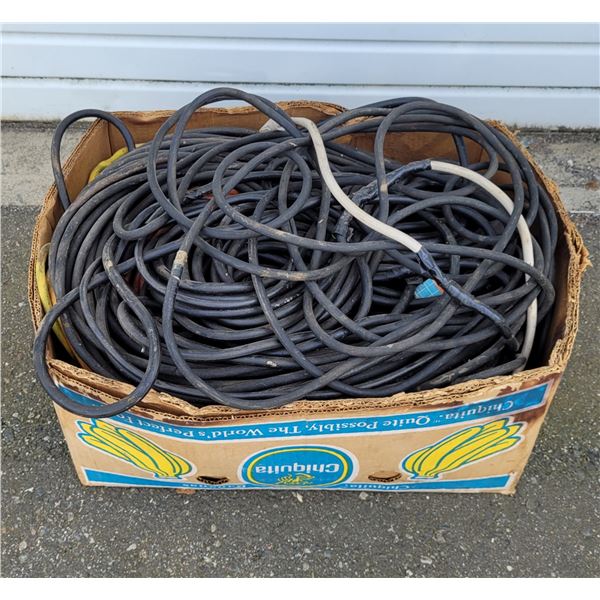 Box Full Of Extension Cords