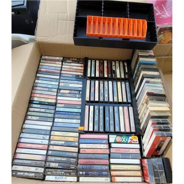 Large Lot Of Misc. Cassette Tapes