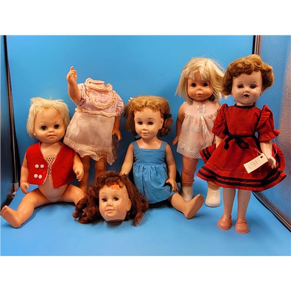Lot Of VTG Dolls