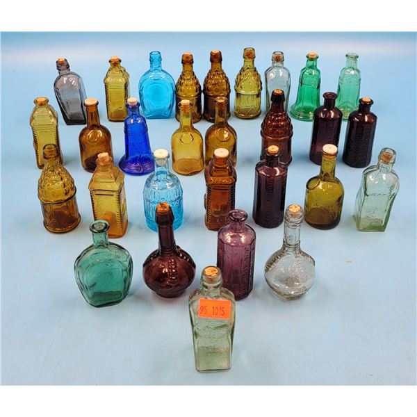 VTG Miniature Glass Bottles