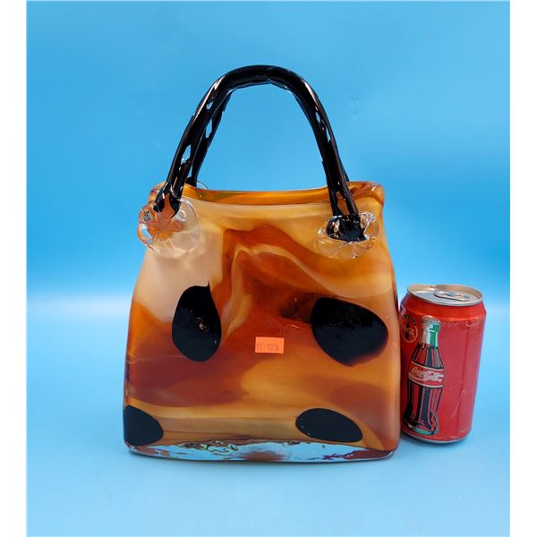 VTG Murano Glass Purse Décor