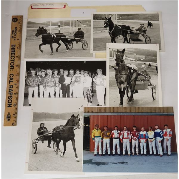 Harness Racing, Racers And Horses Of The Meadows Racetrack, Meadow Lands, Pennsylvania, 11 Photos