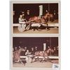 Image 1 : Harness Racing, Featuring Horse Bionic Collins, Driver Dick Kent, 2 Photos