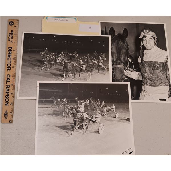 Harness Racing, Featuring Horse Castle Hanover, Liberty Bell Park, 3 Photos
