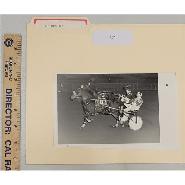 Harness Racing, Featuring Horse Tipton's Guy, 1 Photo