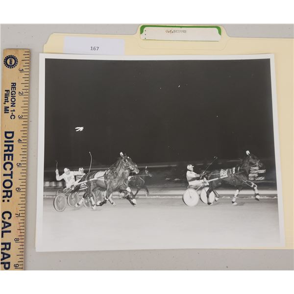 Harness Racing, Featuring Horse O.J. Skipper, 1 Photo