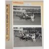 Image 1 : Harness Racing, Featuring Horse Oreo Byrd, Driver Gerald Longo, Hollywood Park, 2 Photos
