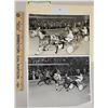 Image 1 : Harness Racing, Featuring Horse Noroton Midwatch, Driver Jim Dolbee, Hawthorne Race Course, 2 Photos