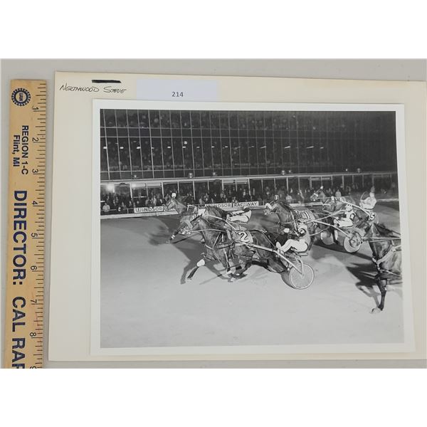 Harness Racing, Featuring Horse Northwood Steve, Driver Bill Gale, Windsor Raceway, 1 Photo