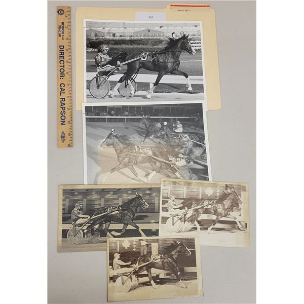 Harness Racing, Featuring Horse Omaha Bett, 5 Photos